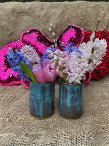 Bud Vases: Norse Blue