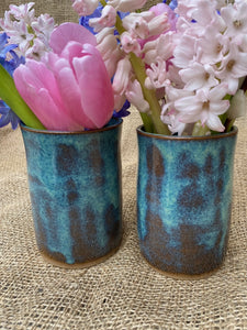 Bud Vases: Norse Blue