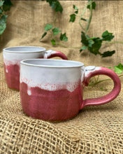 Load image into Gallery viewer, Mug: Raspberry &amp; Cream
