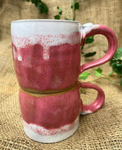 Load image into Gallery viewer, Mug: Raspberry &amp; Cream
